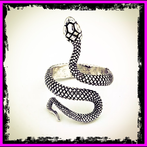 Boheme Jewelry - 🆕 Handmade Sterling Silver Boho Spirit Snake Ring